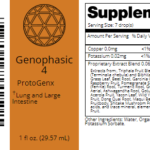 Genophasic 4 1oz label