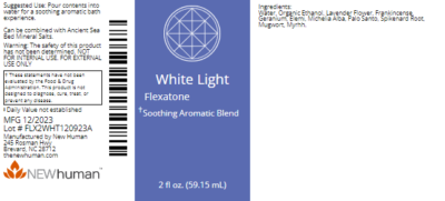 Flexatone - White Light 2oz label